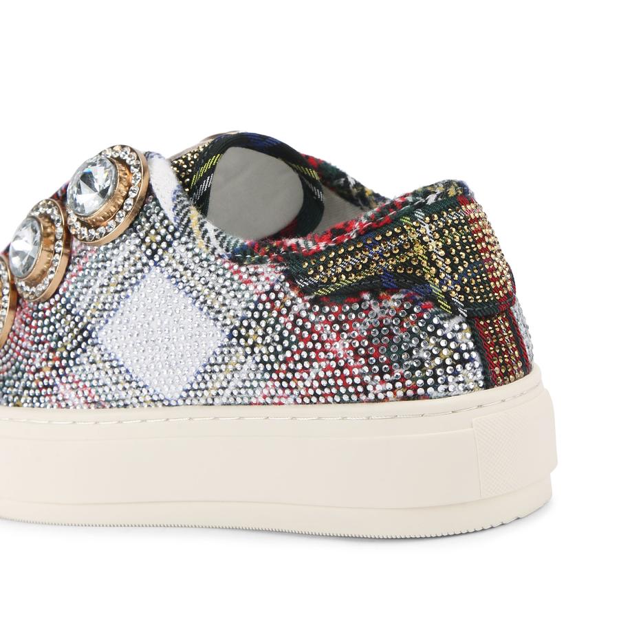 LUARA LANEY OCTAVIA Denim Weave Sneaker by KURT GEIGER LONDON