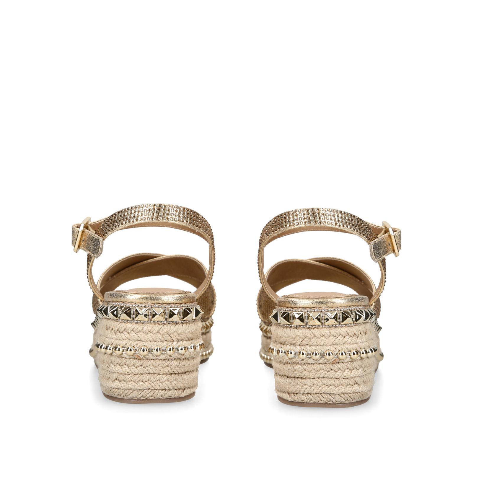 carvela glimmer gold