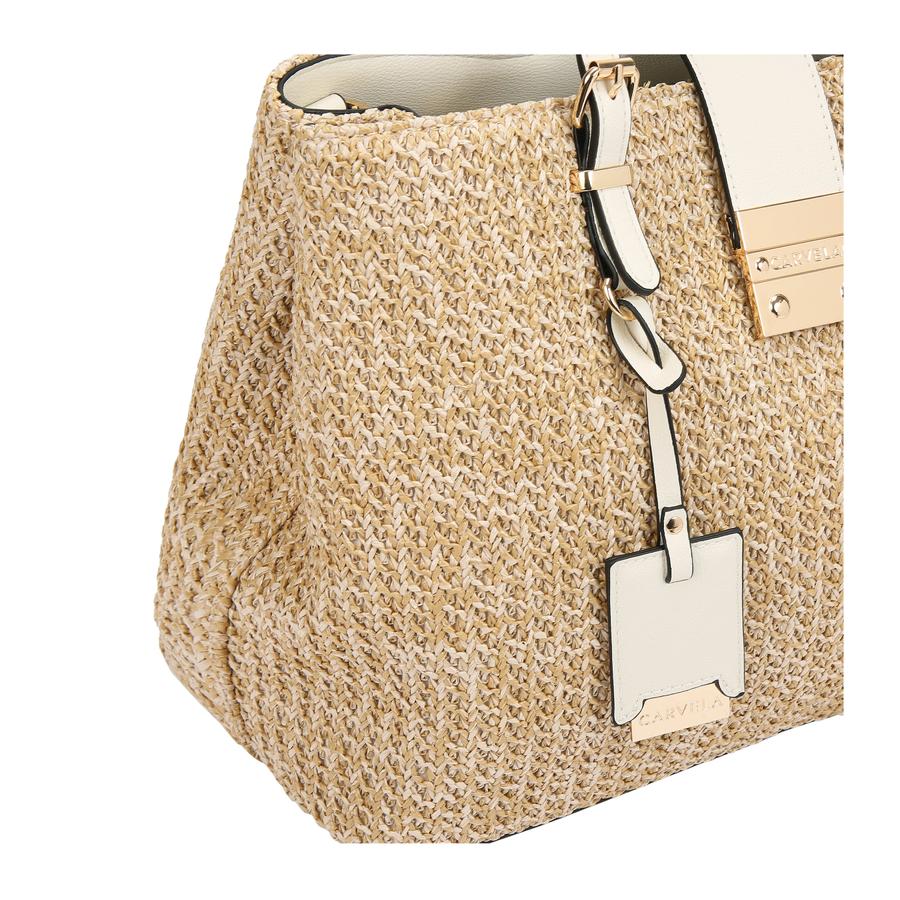 Carvela selena plait front tote bag deals
